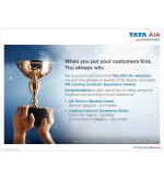 AIA Leading Customer Experience Awards
