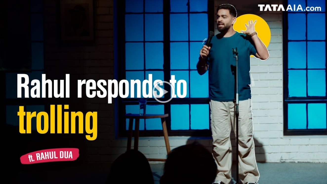 No One Is Safe From Trolls |Rahul Dua x Tata AIA Life